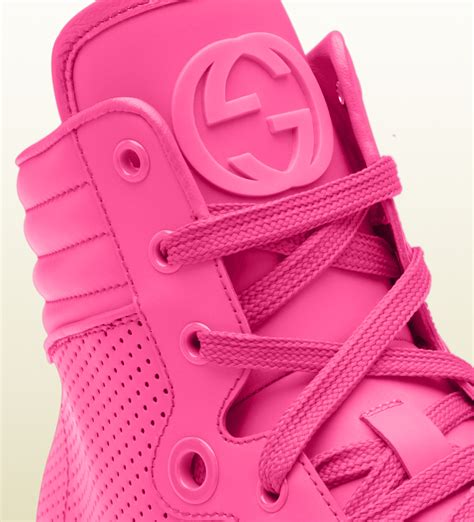 gucci rose sneakers|pink Gucci sneakers for cheap.